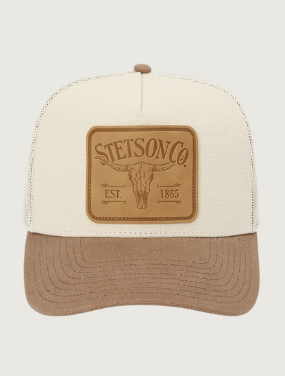 Stetson Longhorn Patch Trucker Hat