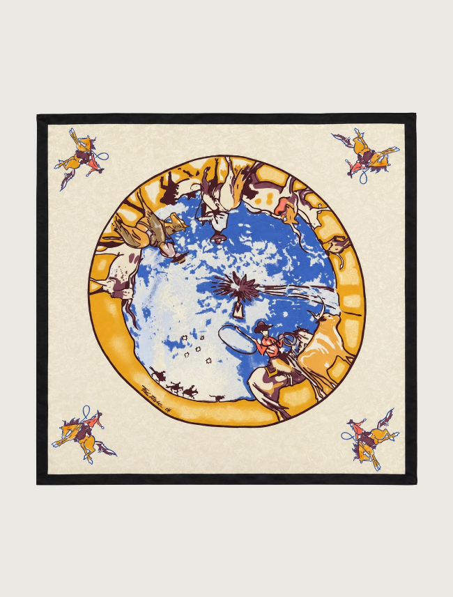 Wyoming Traders Limited Edition Windmill Silk Wild Rag