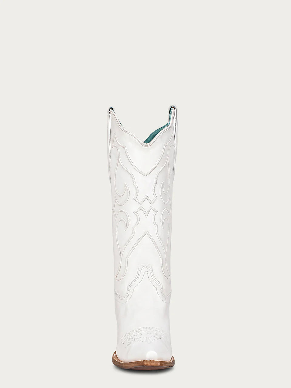 Corral Embroidered White Boots